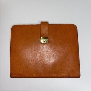 Lamarthe Leather Vintage Clutch/Portfolio  8” x 10”
